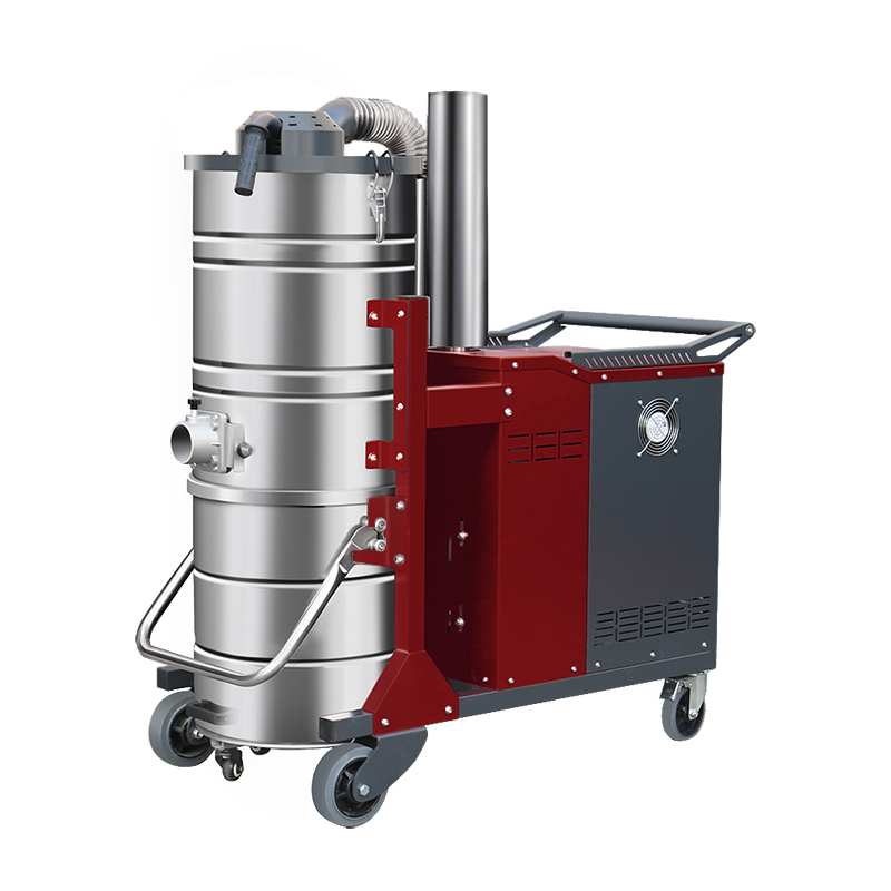 香港坦洁380V 双桶手动反吹工业吸尘器X8系列
